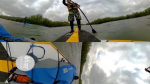 Avacha river sup trip to Kamchatka 360VR video.