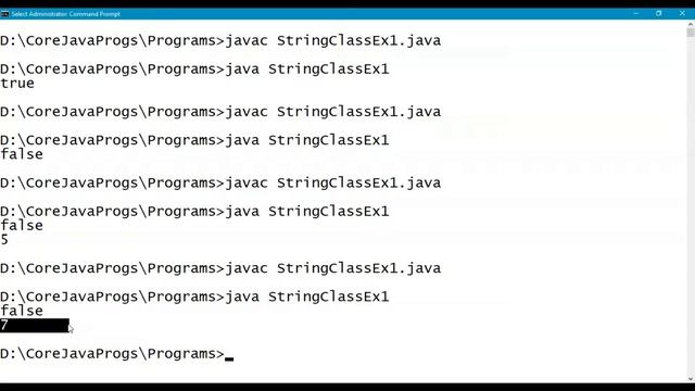 26. String class in Java Program смотреть онлайн