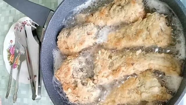 Навага под хрустящей корочкой.??Супер быстрый и супер вкусный рецепт!!!