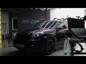 Porsche Cayenne - детейлинг химчистка автомобиля