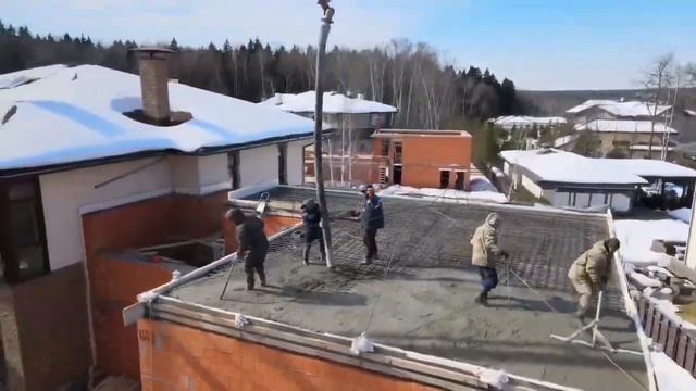 Монолитное перекрытие для дома из керамического блока смотреть онлайн