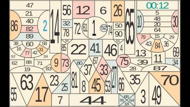 Детский тест с которым справится не каждый взрослый. Собери все цифры от 1 до 89 смотреть онлайн