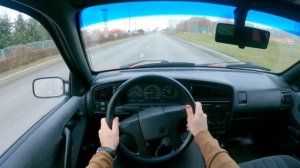 1991 VOLKSWAGEN PASSAT B3 - POV Test Drive