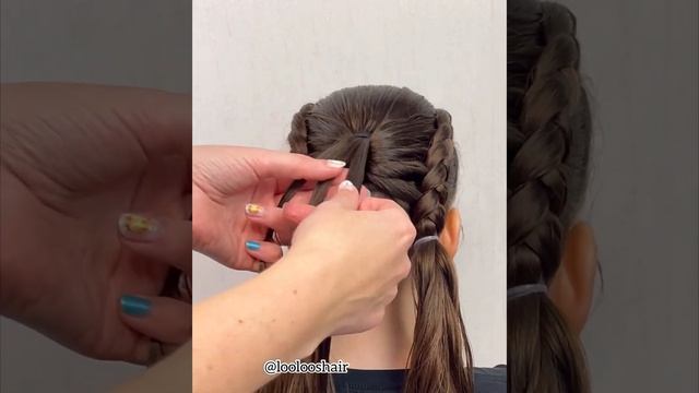 ??Short Video Cute Easy Simple Braided Butterfly Hairstyle??#short #shorts #shortvideo #hair