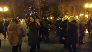ЗА БЕЛЫМИ МЕТЕЛЯМИ!???/ТАНЦЫ В ПАРКЕ ГОРЬКОГО ХАРЬКОВ ДЕКАБРЬ 2021