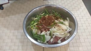 Свинина по-корейски.