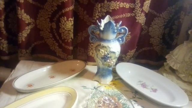 ВИНТАЖ! Показываю находки за время отсутствия. Тарелки СССР,  Дружковка, Барановка, Коростень смотреть онлайн
