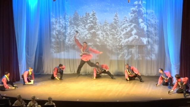 ОМСКИЙ ХОР. ЗИМНИЕ СИБИРСКИЕ ЗАБАВЫ-видео-4