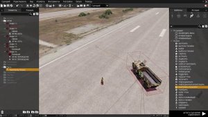 ARMA 3. Редактор. Посадка и выгрузка ботов и игрока. 3 варианта..mp4