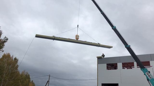 Монтаж кровельной сэндвич панели 200мм 14м смотреть онлайн