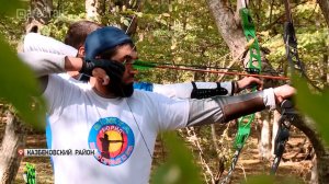 В Казбековском районе прошли международные соревнования по 3d стрельбе из лука