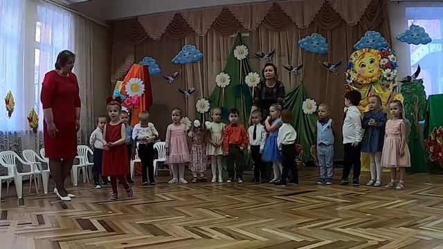 Утренник 8 Марта, детский сад № 144, младшая группа.