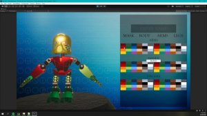 BIONICLE FAN GAME: Character customization