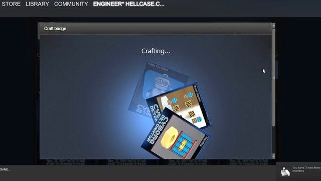 STEAM TRADING CARDS Cyborg Detonator Steam Badge Level 1 Rusty Robot смотреть онлайн