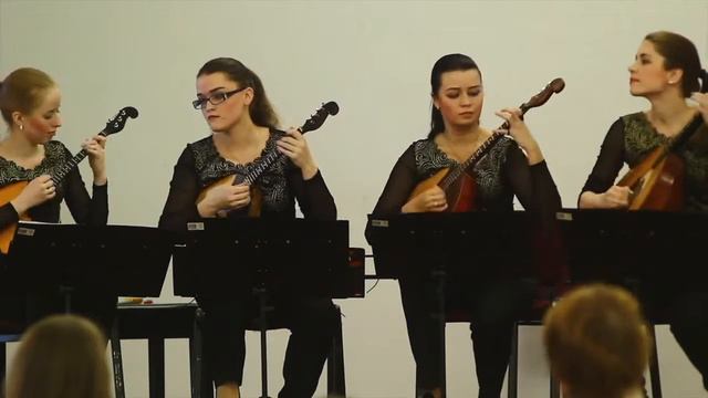 Квартет домр Perfecto. "Вокруг света за пять минут" смотреть онлайн