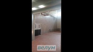 Скоростные ворота с полотном из пвх ткани