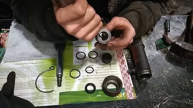 Ремонт гідравліки/ ремонт гідроциліндра 50*20*100 ч.2 смотреть онлайн