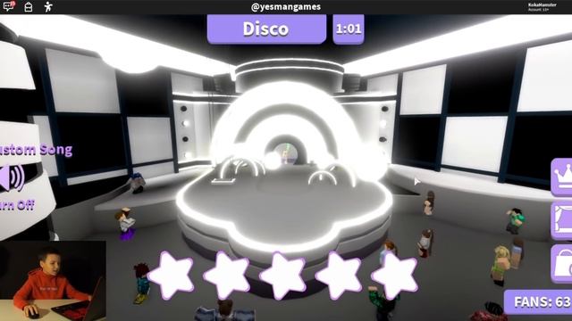 РОБЛОКС Танцы :)) Roblox DANCE OFF - КокаПлей смотреть онлайн