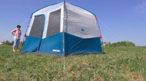 Обзор небольшого шатра Quechua ARPENAZ BASE M