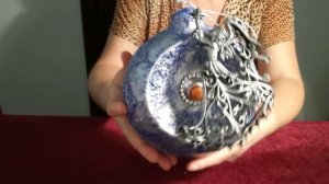 Новогодние шары из папье-маше.