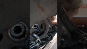 Как открутить болт коленвала. Часть 2 Финал Nissan MAXIMA A33 3,0л