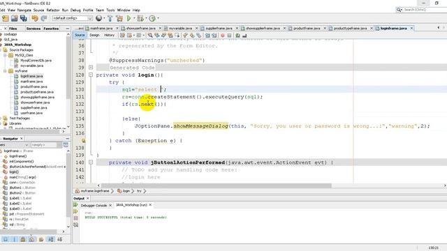 Tutorial java Workshop CRUD & Mysql part 17 смотреть онлайн