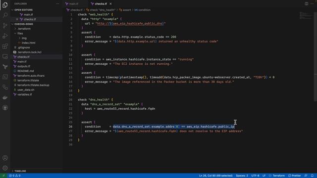 Health checks with Terraform Cloud continuous validation смотреть онлайн