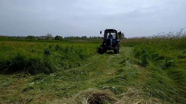 СЕНОКОС НА МТЗ 82.1! смотреть онлайн