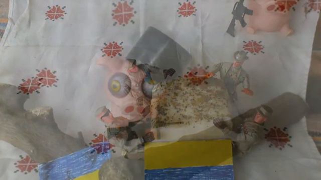 НЕ РОССИЯ ВИНОВАТА, ЧТО СВИНЮШКА ДУРКОВАТА !!!