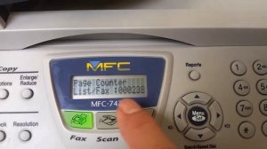 BROTHER MFC 7420 PAGE COUNTER
