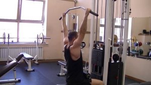 "Спина(тяга за голову)"