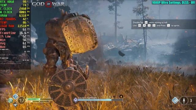 HP OMEN 16 - RTX 4060 + Ryzen 7 7840HS - 15 Games Tested in 2023