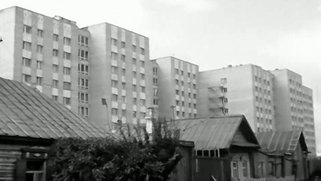 1976 год. Тюмень. Исторический центр и новостройки