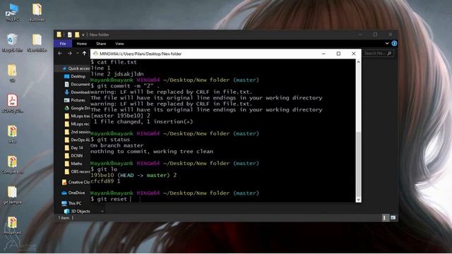 Git Advance for beginners: Rollback, mv, checkout and alias | 10 min tutorial смотреть онлайн
