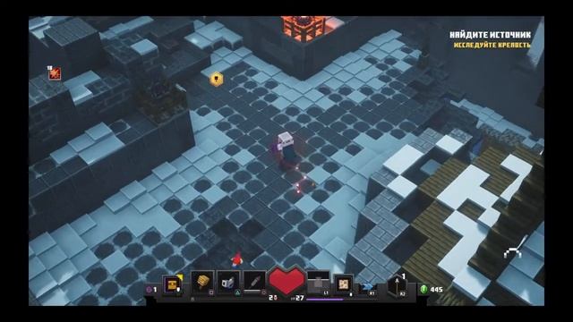 Minecraft Dungeons 13 Одинокая крепость смотреть онлайн