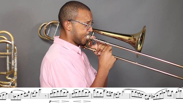 ATSSB Tenor Trombone Etude #1 D Minor Böhme (From Selected Studies) Year E смотреть онлайн