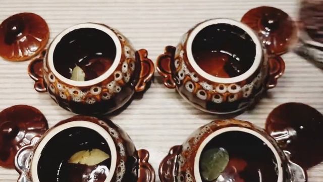ВКУСНЫЙ И БЫСТРЫЙ РЕЦЕПТ! Жаркое с курицей и грибами в горшочке #рецепты #кухня #секреты #горшочек