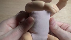 Мой МИНИ- Реборн, из полимерной глины)