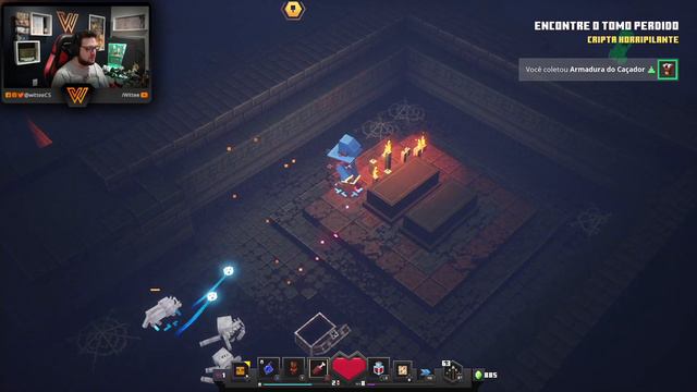 Minecraft Dungeons #3 | Os Segredos da Cripta Horripilante! смотреть онлайн