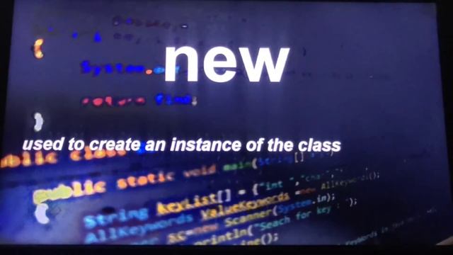 list of all keywords in java