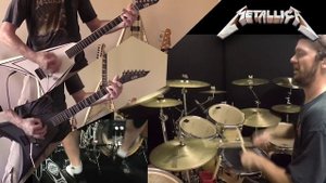 Metallica - Damage Inc. Guitar & Drum Cover