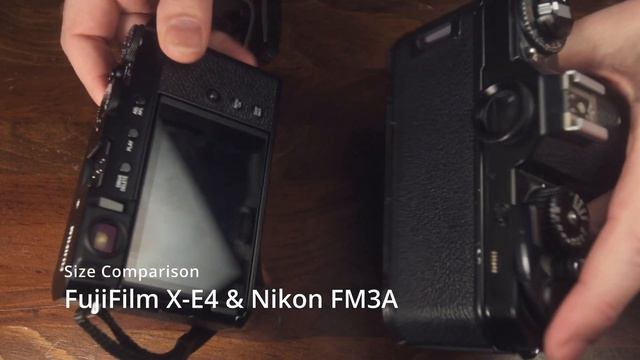 Fujifilm X E4 Walkthrough & Size Comparison смотреть онлайн