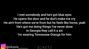 Megan Moroney - Tennessee Orange (Acoustic Karaoke)