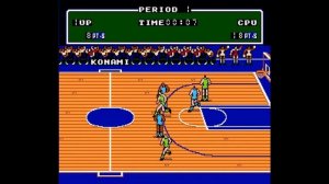 Игра Dendy,  Double Dribble баскетбол