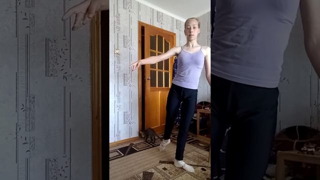 Урок классического танца. Батман тандю и ронд де жамб партер