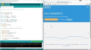 NodeMCU as client to update dweet.io