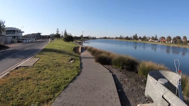 Virtual Run Coastal path, Glenelg, South  Australia 40 min 4K смотреть онлайн