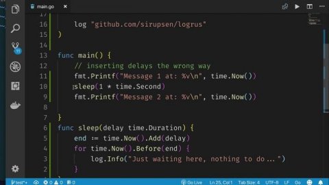 #golang #golanguage - GO Language For Tourists - Section 07 - Channels