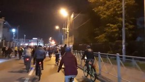 Из Арска в Казань.  Ночной велофест 2021. Велоночь