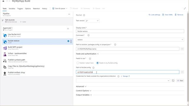 Using a Private NuGet Feed in Azure DevOps Pipelines смотреть онлайн